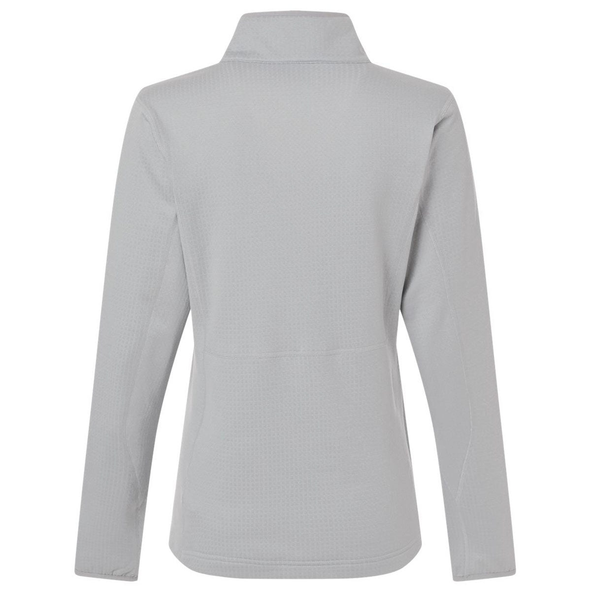 Columbia Women's Columbia Grey Essential Hike Grid Fleece Half-Zip Pullover