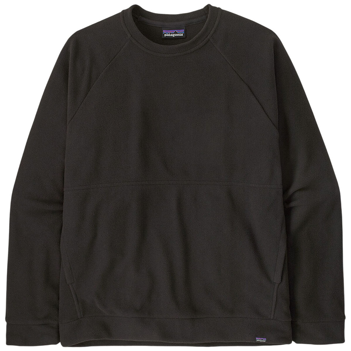Patagonia Men's Black Micro D Fleece Crewneck