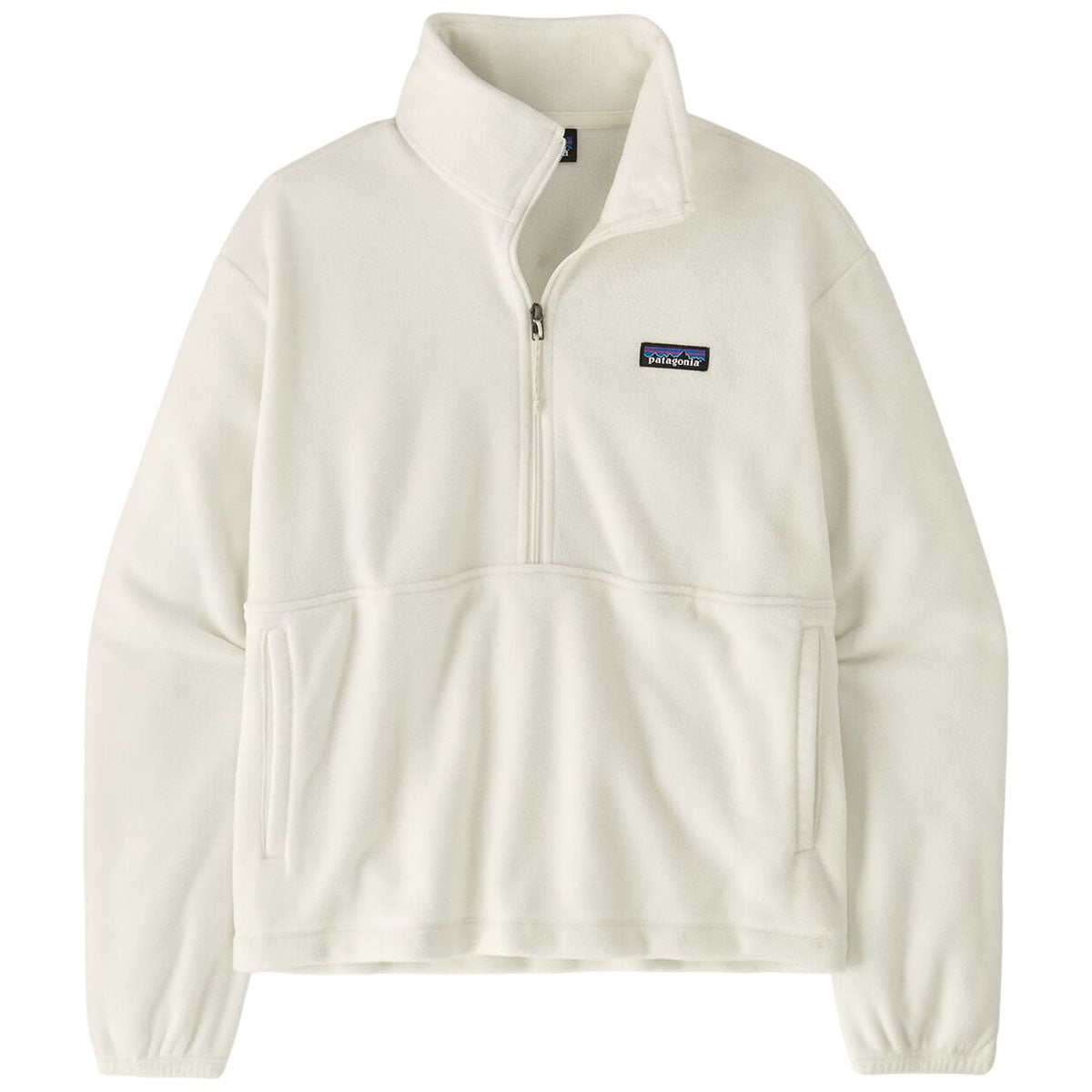 Patagonia Women's Birch White Micro D 1/2-Zip Fleece Pullover
