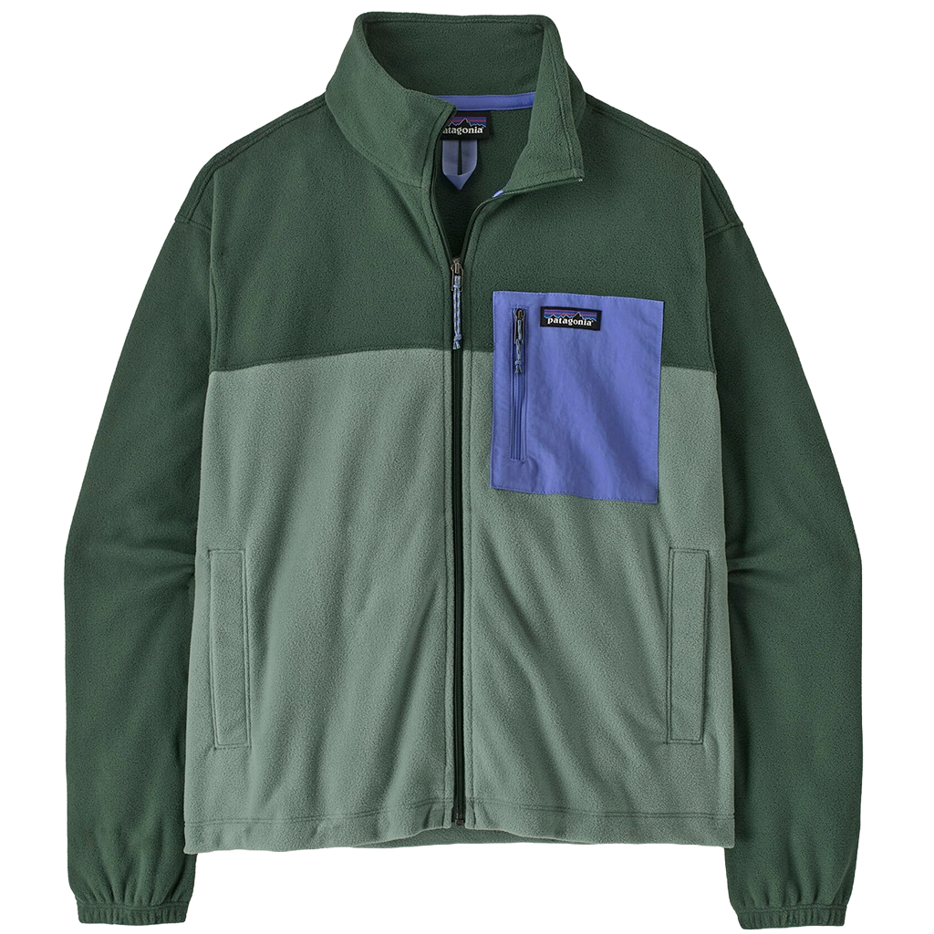 Patagonia Women's Cover Green Micro D Patch Pocket Jacket