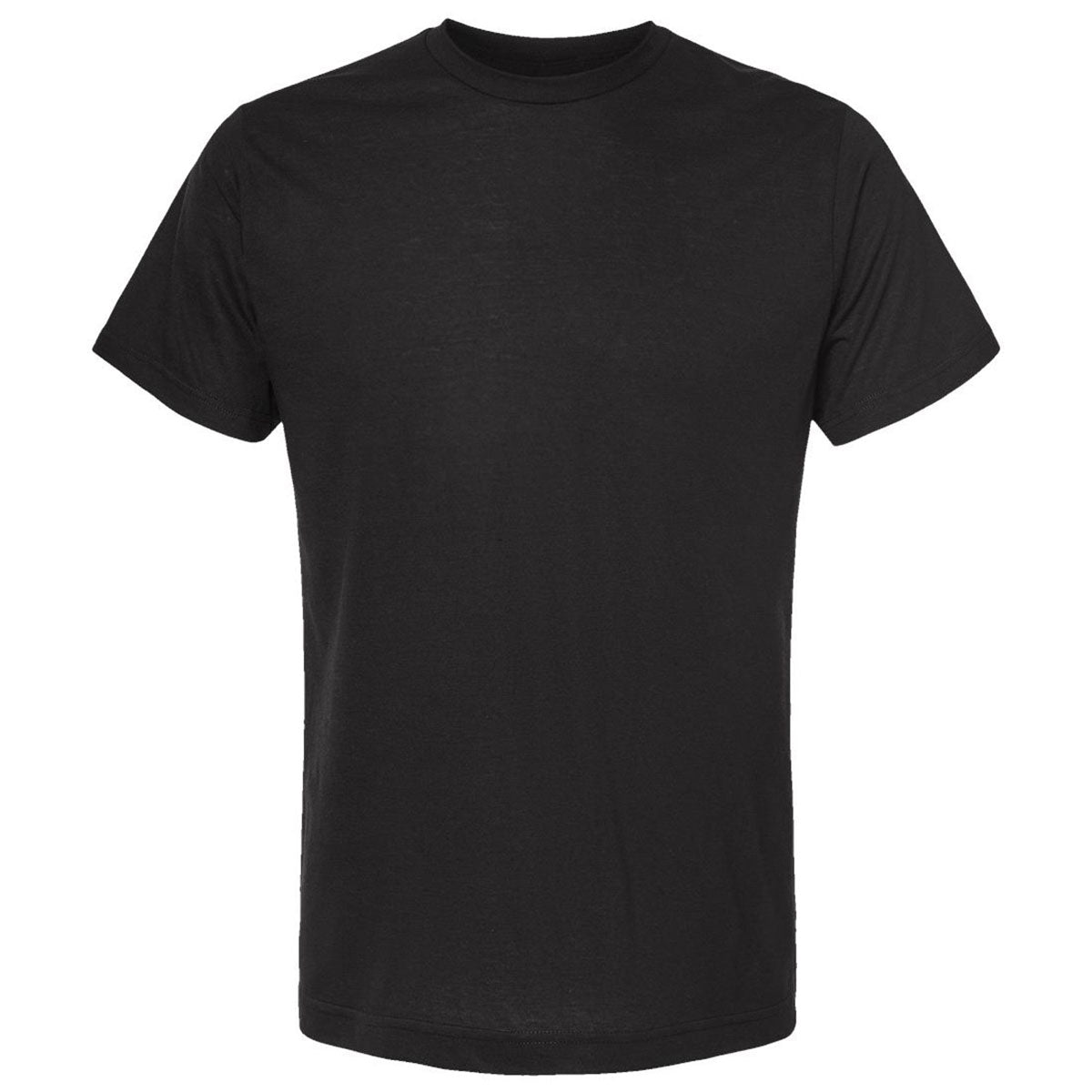 Tultex Unisex Black Poly-Rich T-Shirt