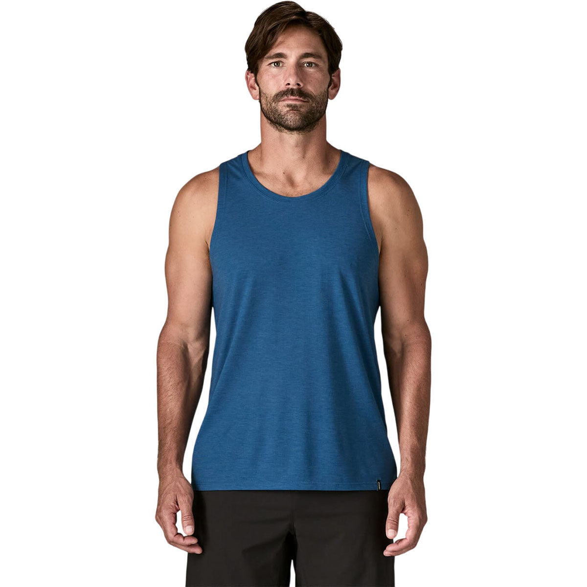 Patagonia Men's Aquatic Blue Capilene Cool Trail Tank Top