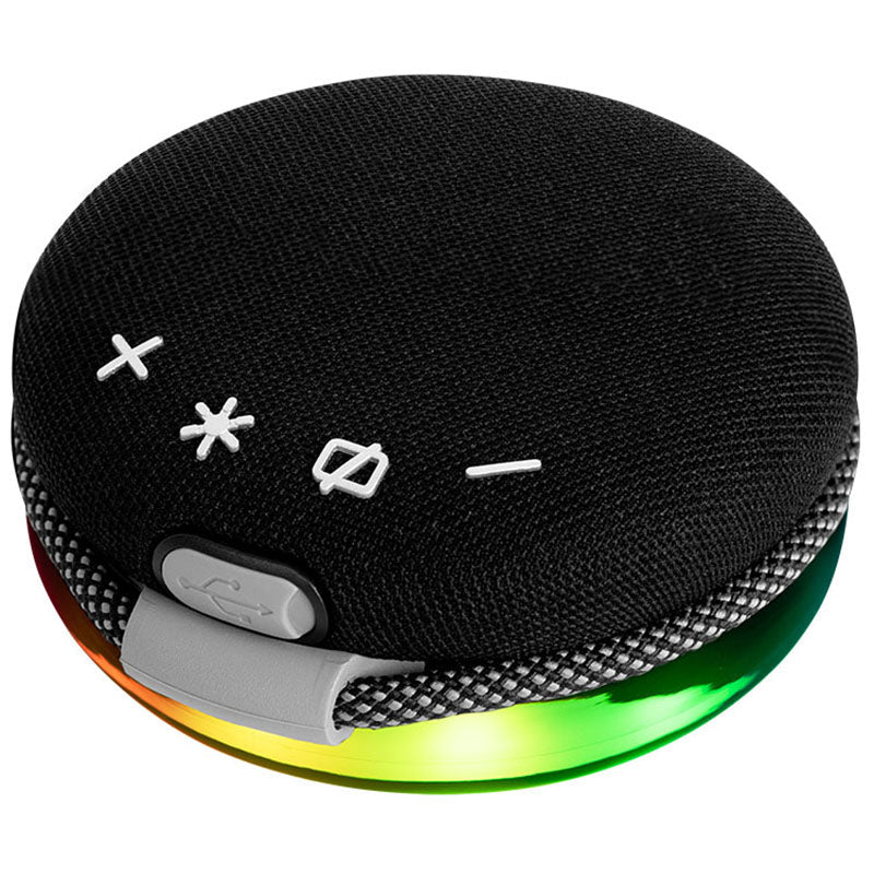 Hit Black Party Vibe Light-Up Speaker