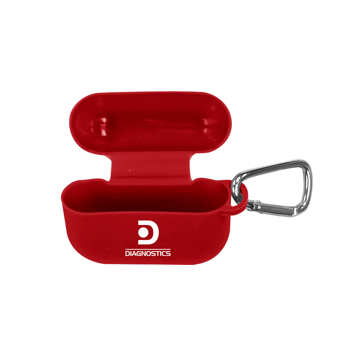 Hit Red Silicone Valley Earbuds Case
