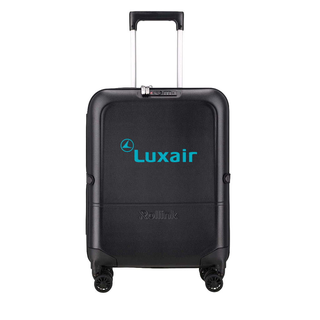 Rollink Black Flex Light 21" Carry On Luggage