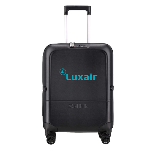 Rollink Black Flex Light 21" Carry On Luggage