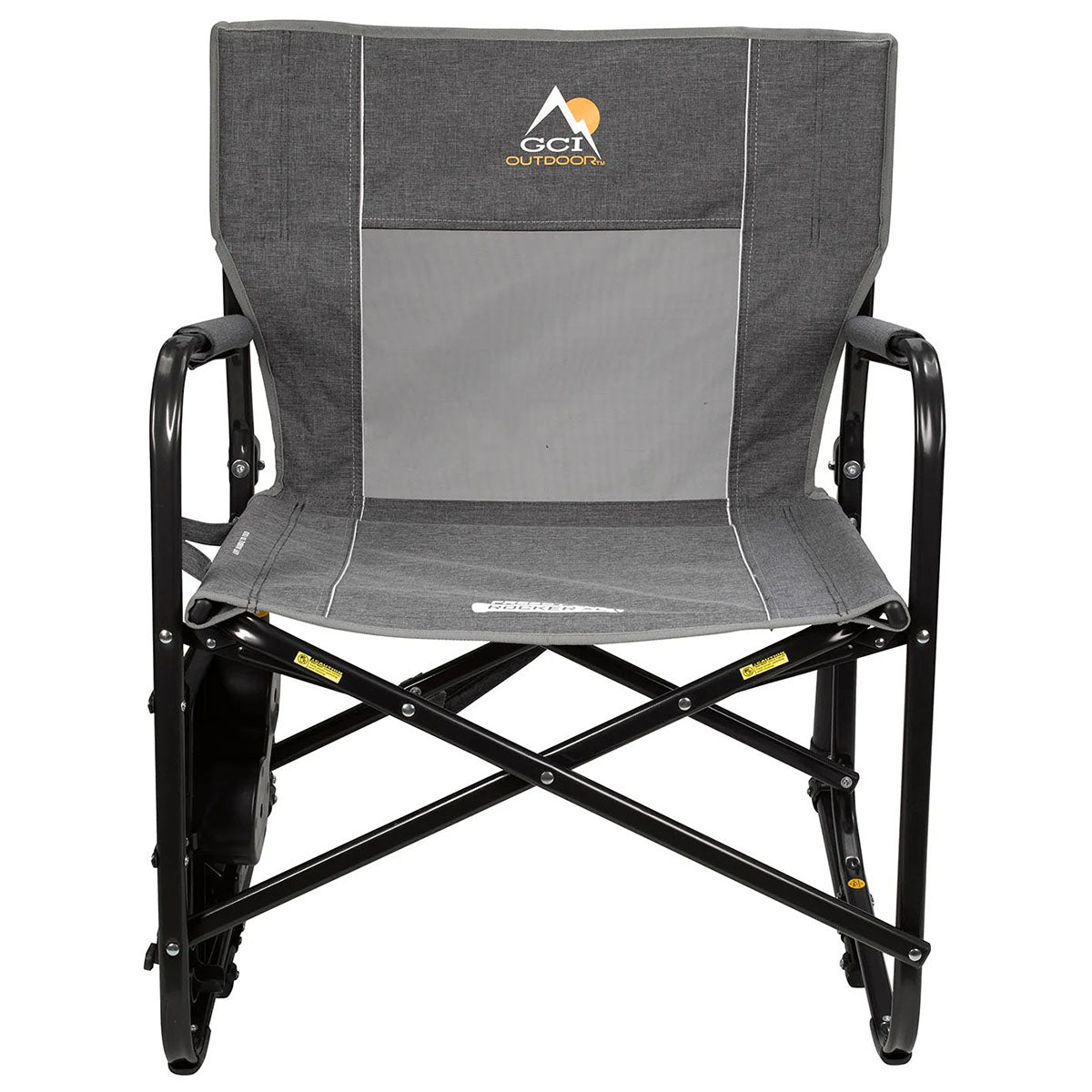 GCI Outdoor Grey Freestyle Rocker XL with Side Table