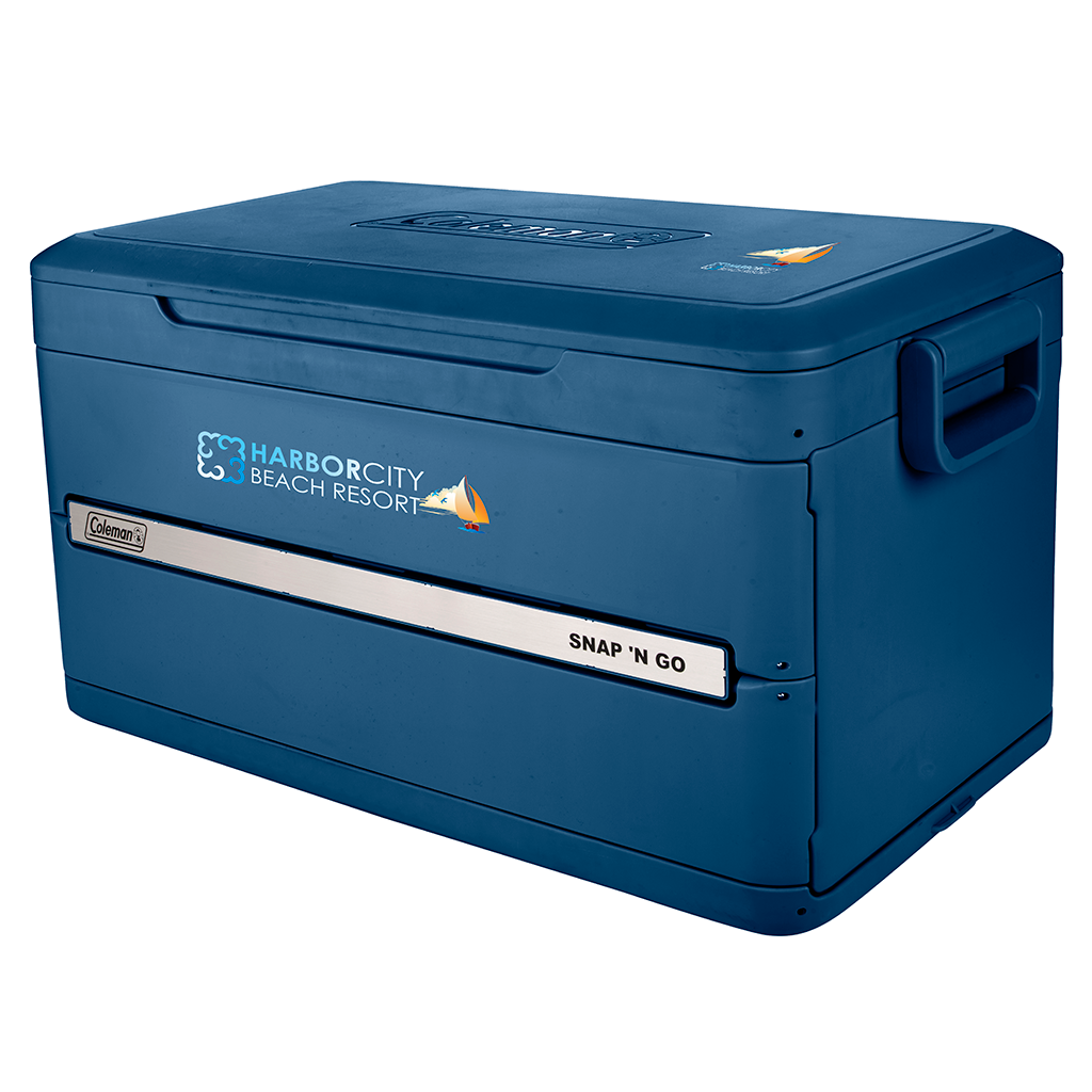 Coleman Sapphire Snap-N-Go 55-Quart Collapsible Hard-Sided Cooler