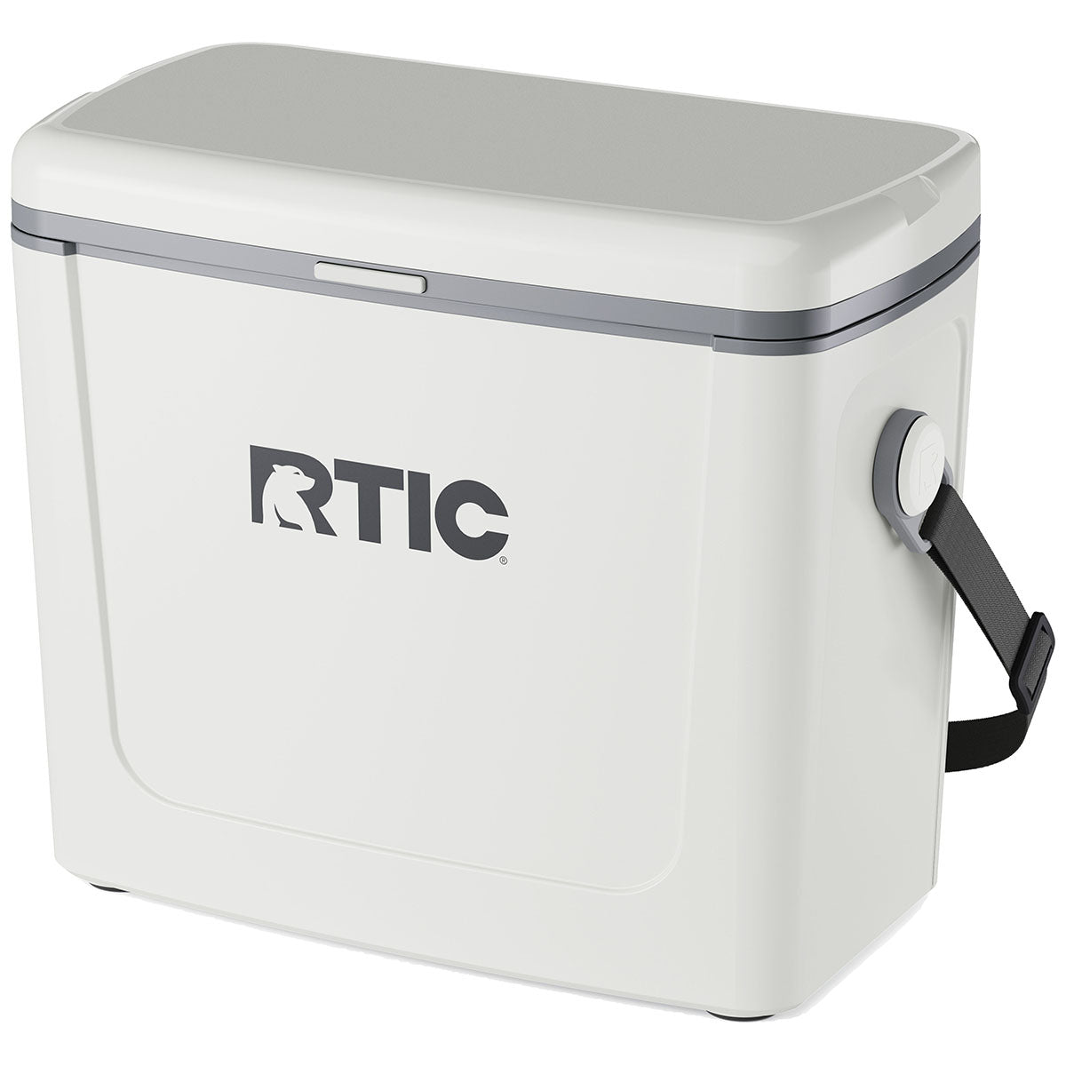 RTIC White & Grey 16 QT Road Trip Cooler