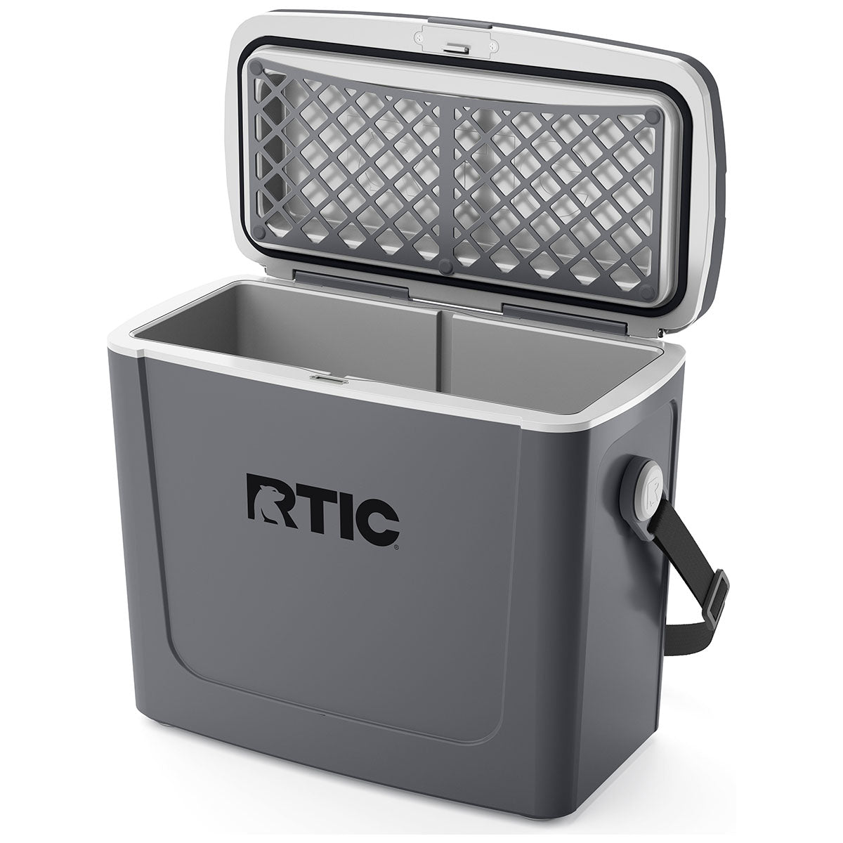 RTIC Dark Grey & Cool Grey 16 QT Road Trip Cooler