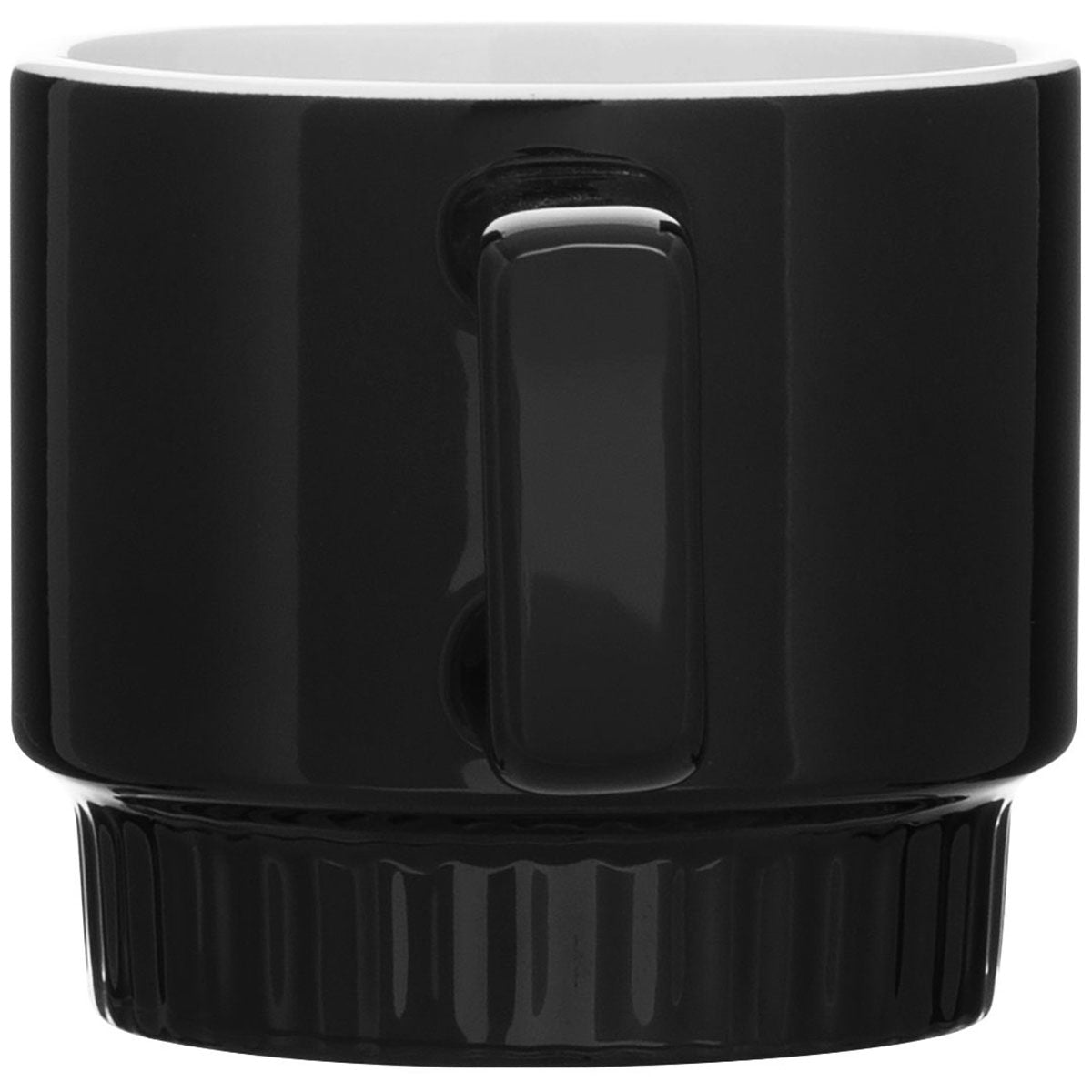 ETS Express Black Loft 11oz Stackable Ceramic Mug