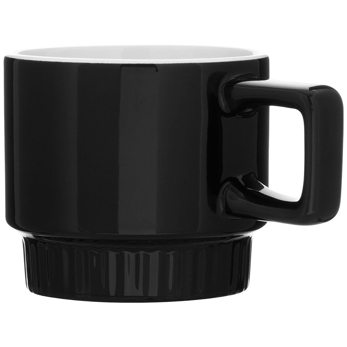 ETS Express Black Loft 11oz Stackable Ceramic Mug