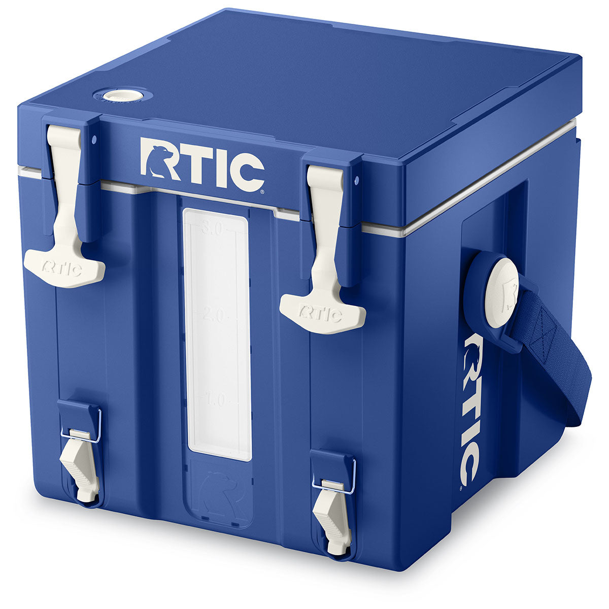 RTIC Cobalt & White 3 Gallon Halftime Water Cooler