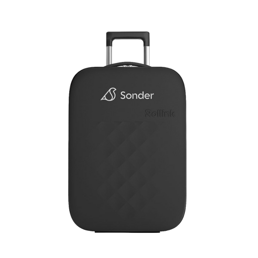 Rollink Black Vega Air 21" Carry On Luggage
