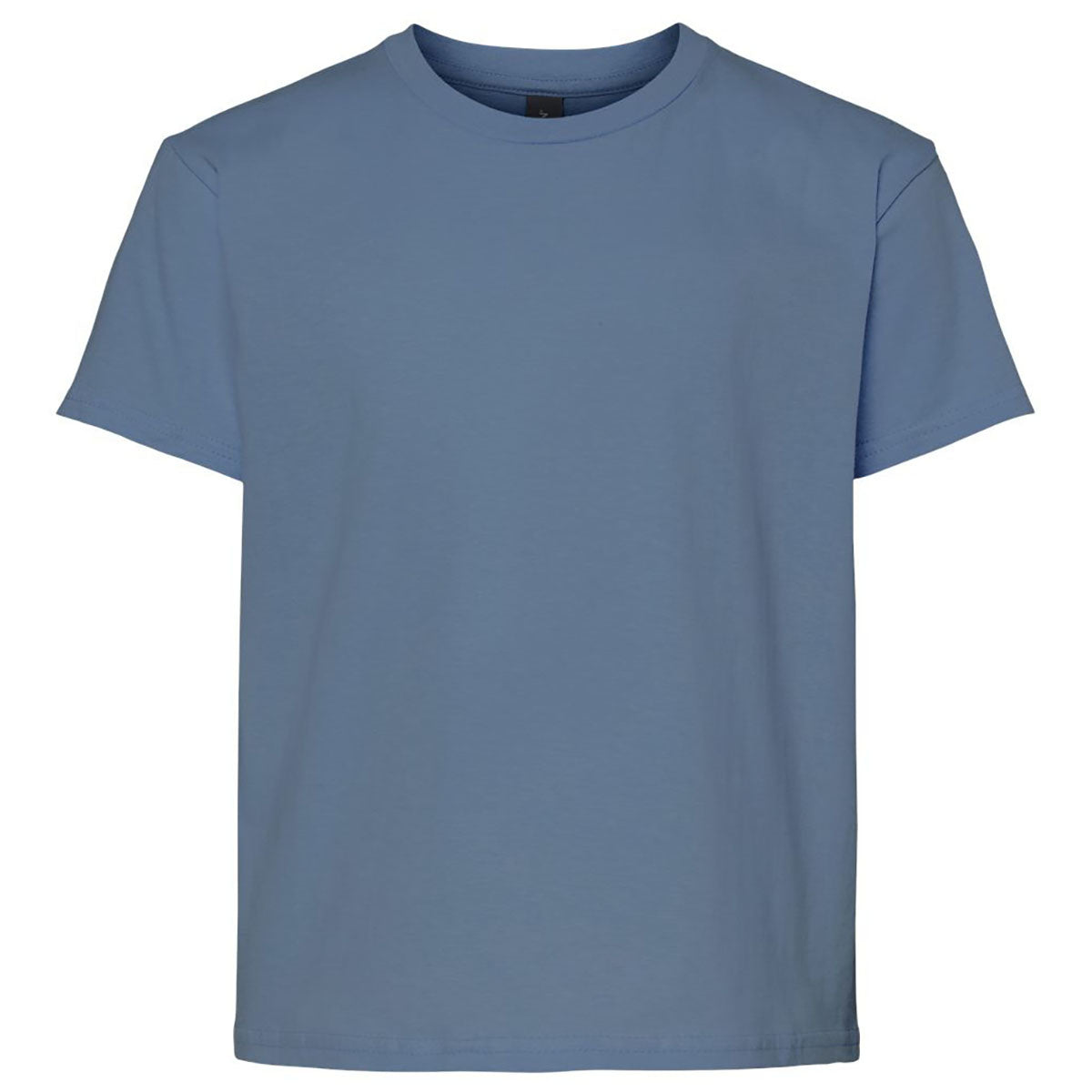 Gildan Youth Indigo Blue Light Cotton T-Shirt
