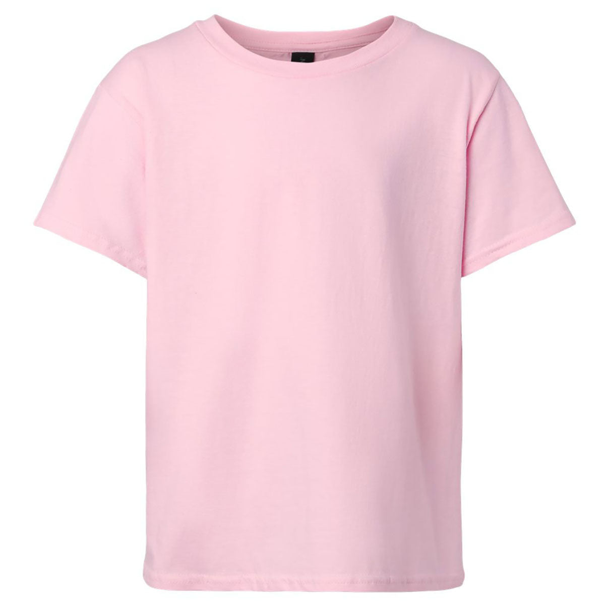 Gildan Youth Light Pink Light Cotton T-Shirt