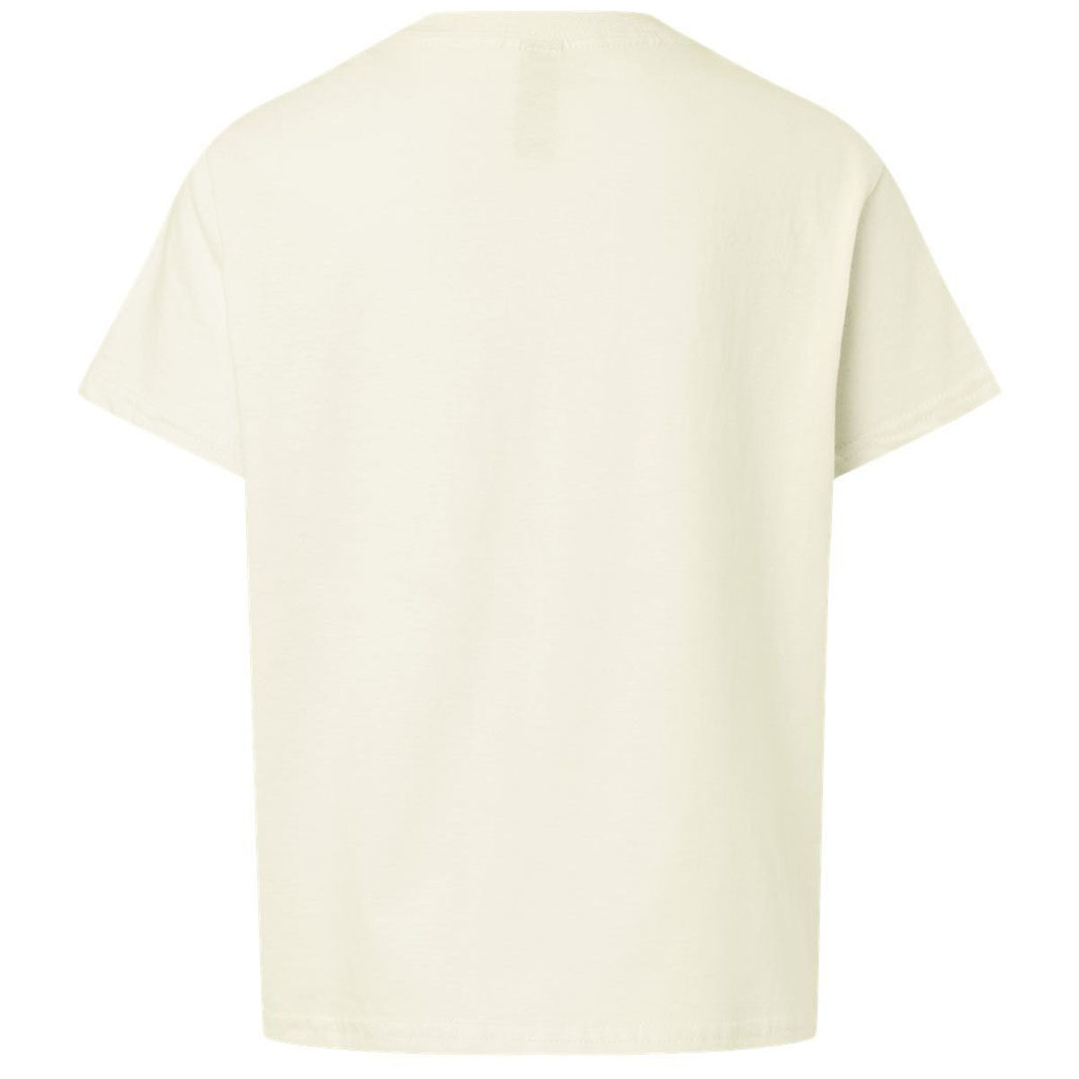 Gildan Youth Off White Light Cotton T-Shirt