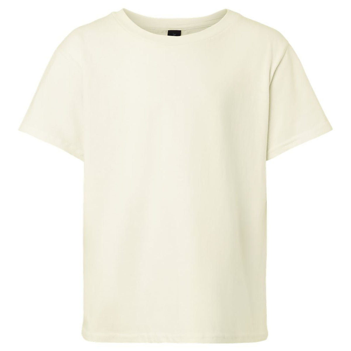 Gildan Youth Off White Light Cotton T-Shirt
