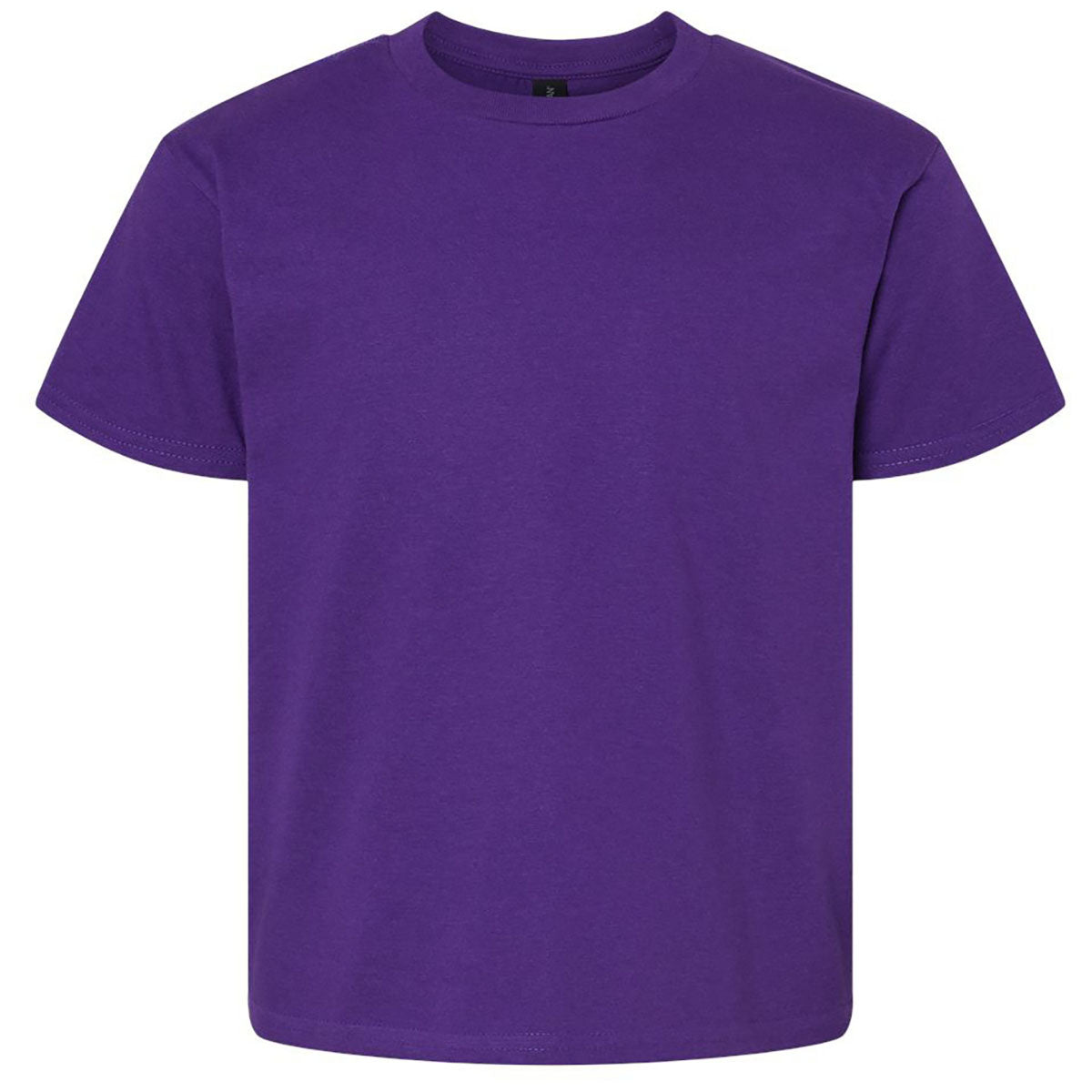 Gildan Youth Purple Light Cotton T-Shirt