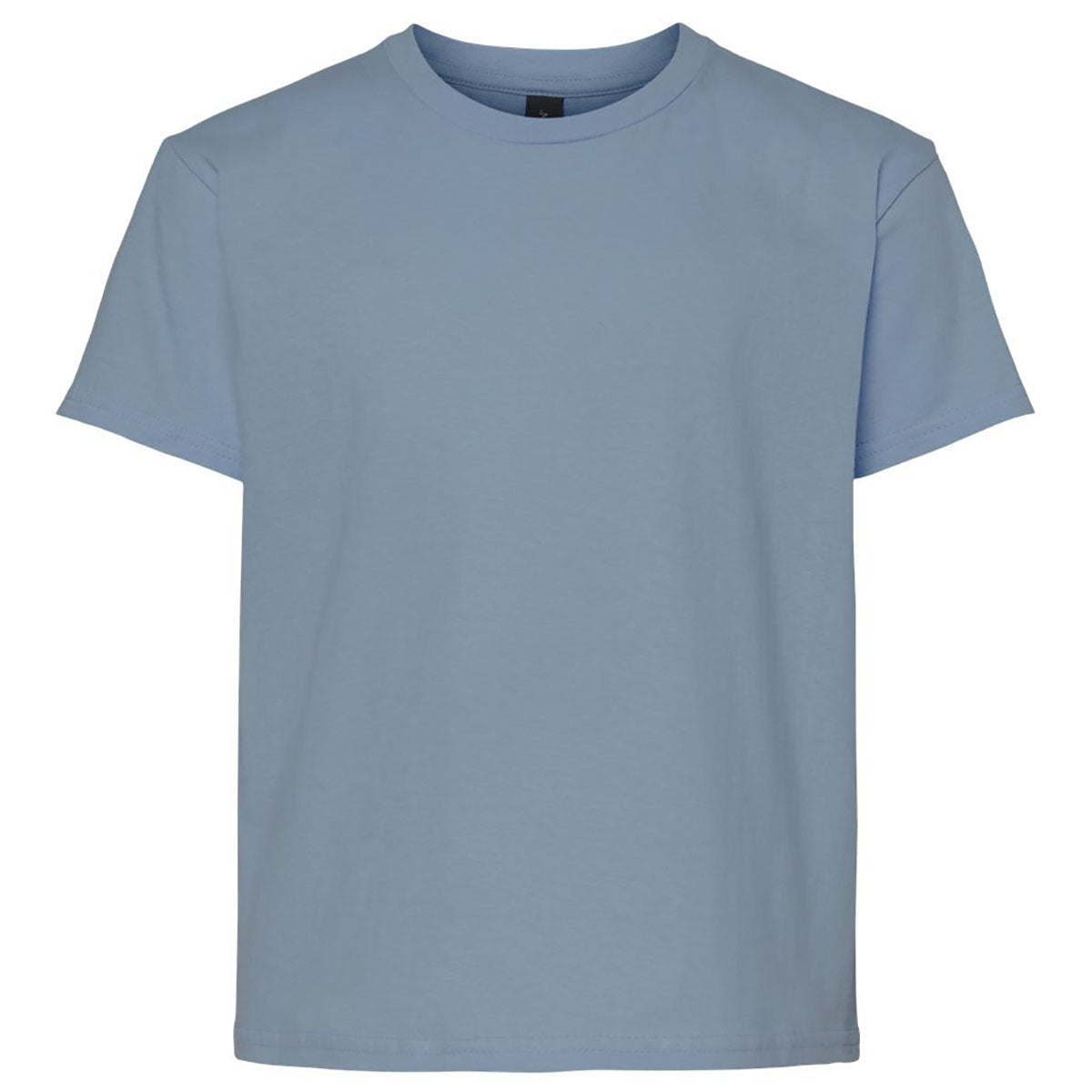 Gildan Youth Stone Blue Light Cotton T-Shirt