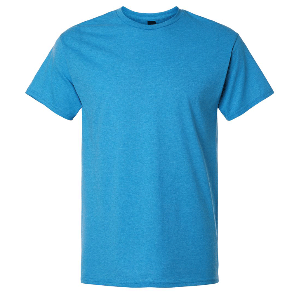 Gildan Unisex Heather Sapphire Light Cotton T-Shirt