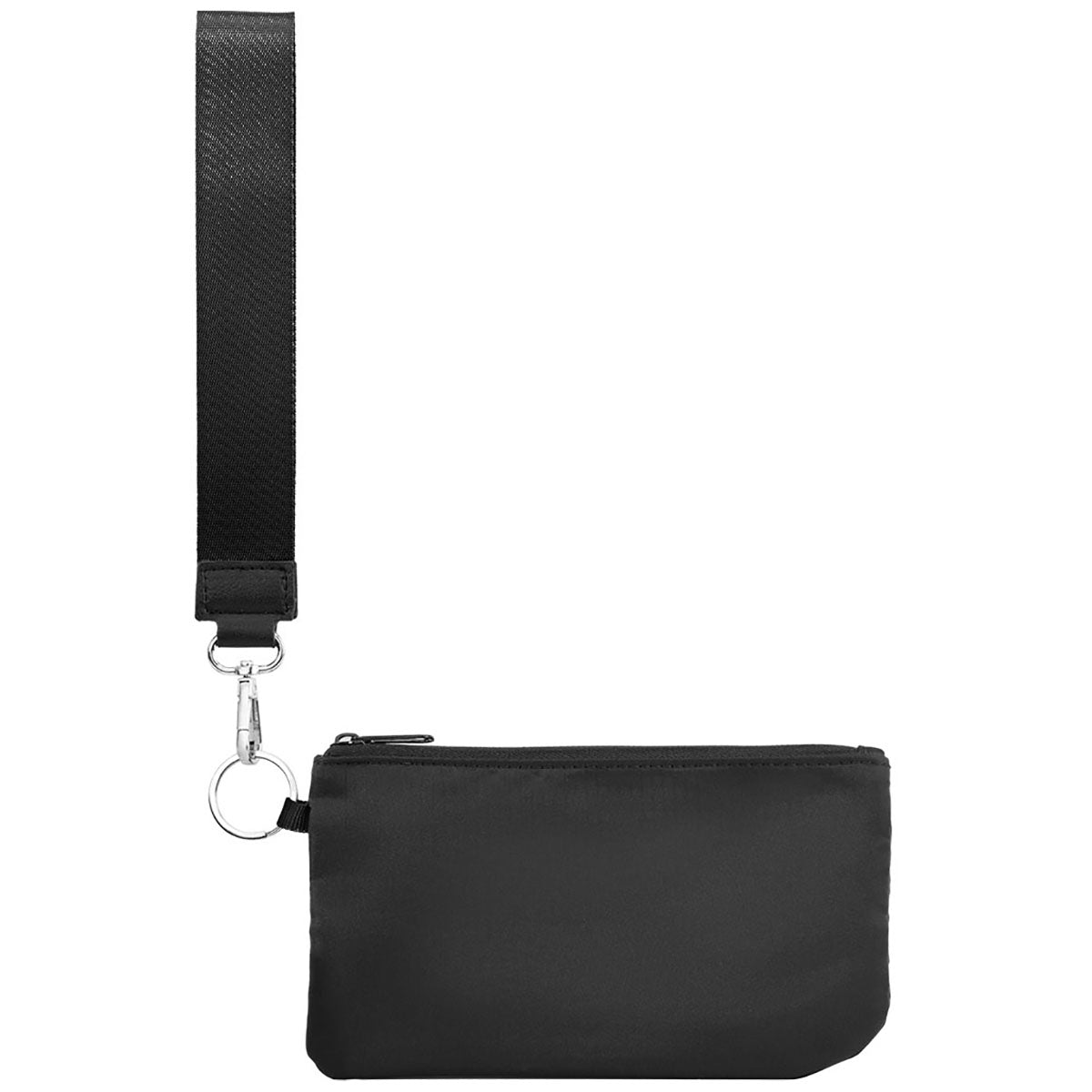 Hit Black Anywhere rPET Wristlet Pouch