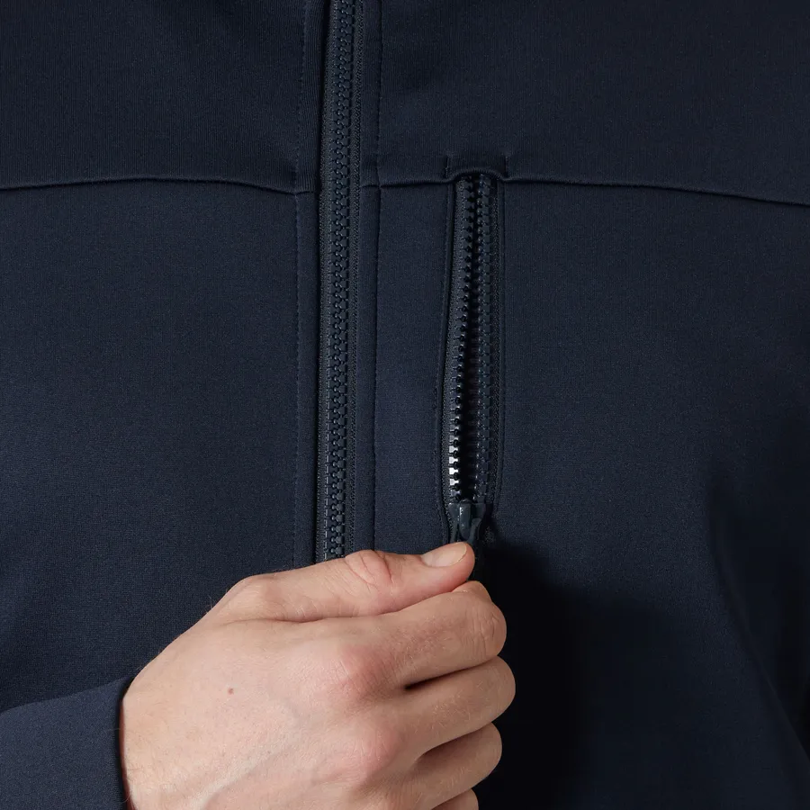Helly Hansen Men's Navy Crew Fleece Jacket
