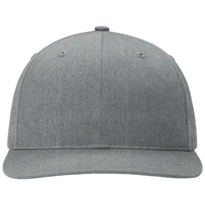 Richardson Heather Grey Solid Twill Trucker