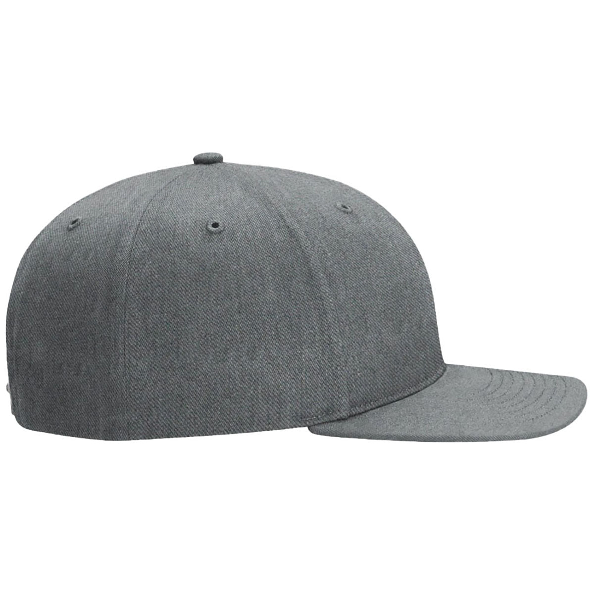 Richardson Heather Grey Solid Twill Trucker
