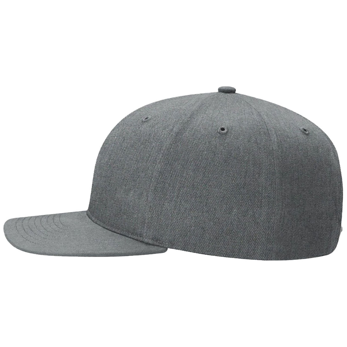 Richardson Heather Grey Solid Twill Trucker
