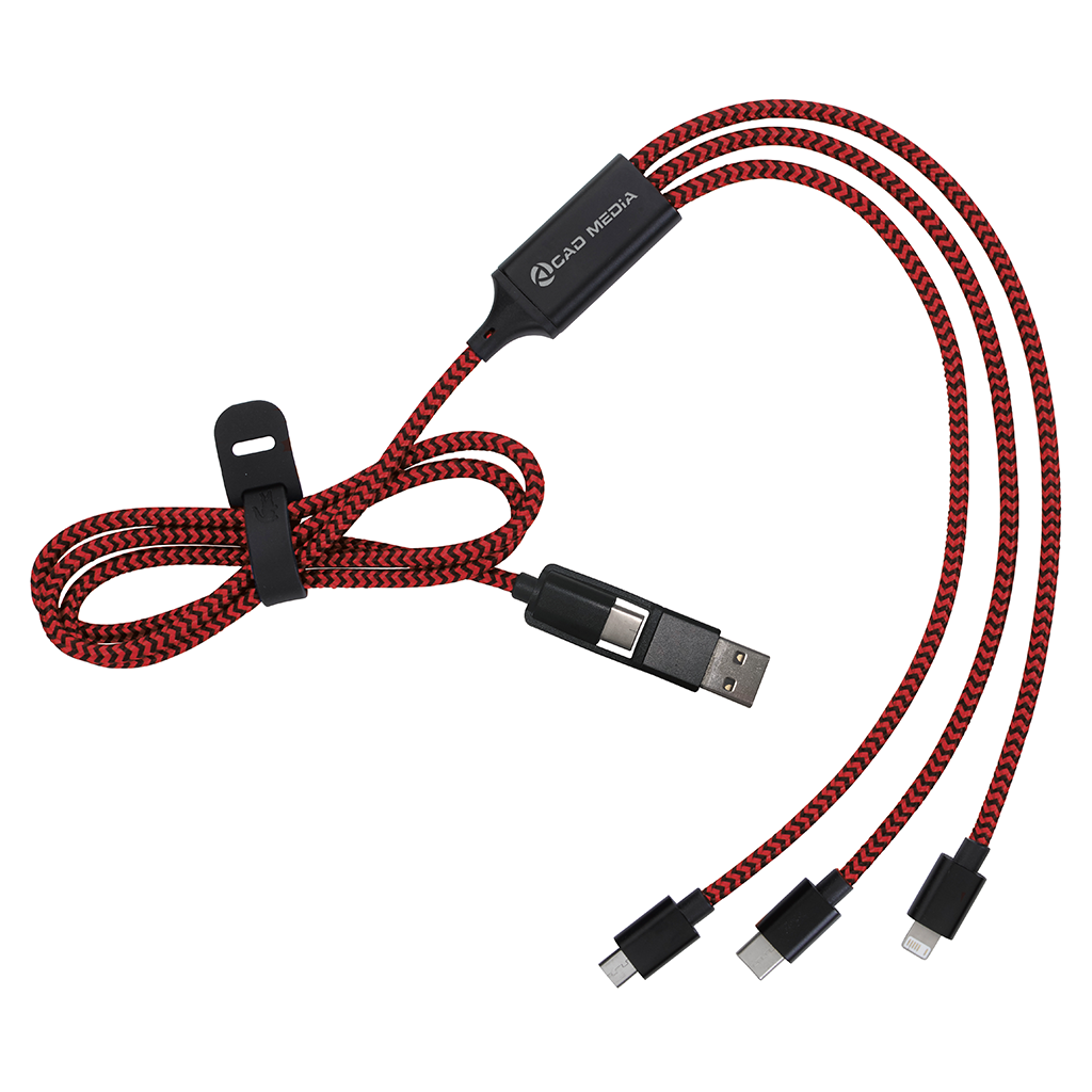 48-Hour Good Value Red All-Over Charging Cable 2A