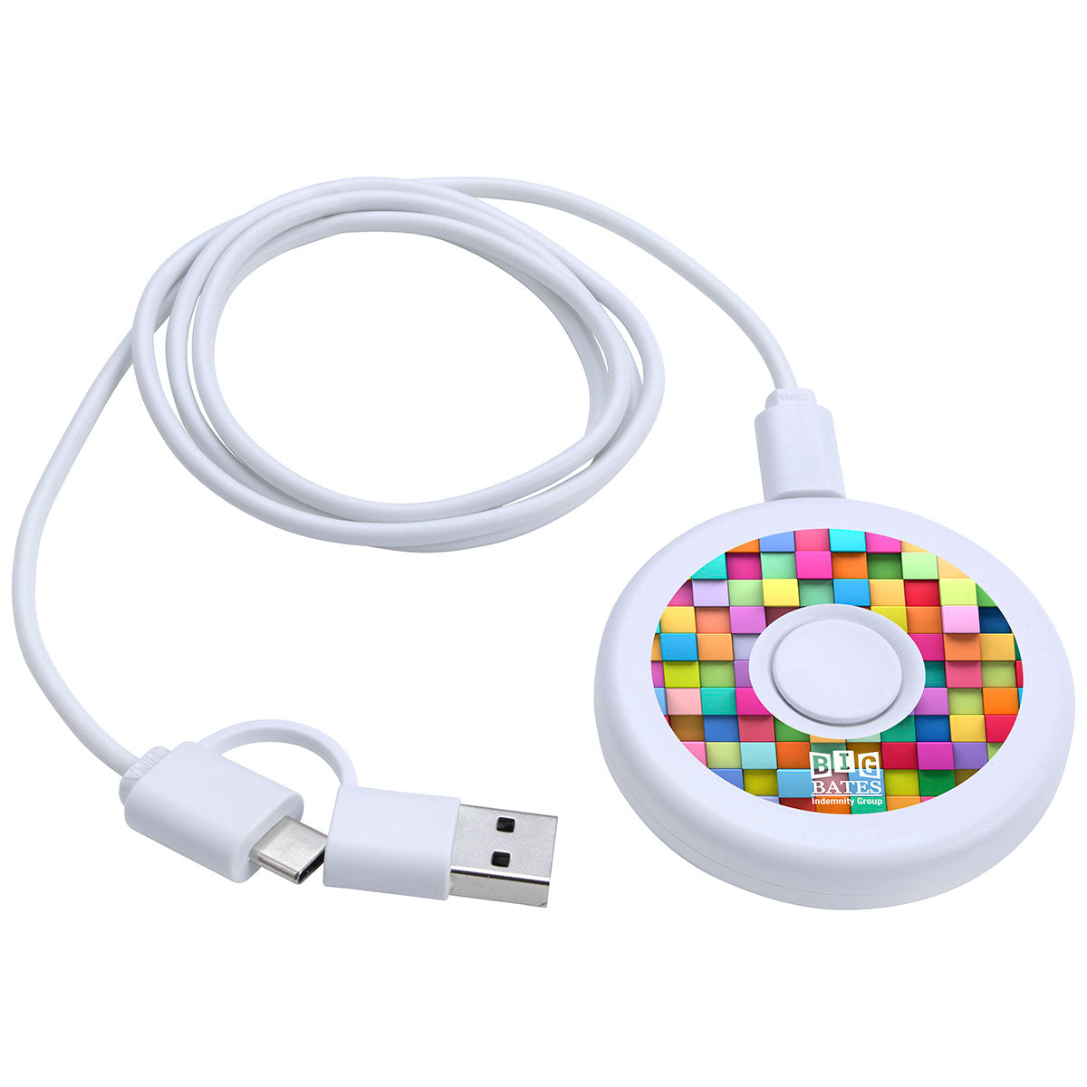 Koozie White Revolution 15W Wireless Charger