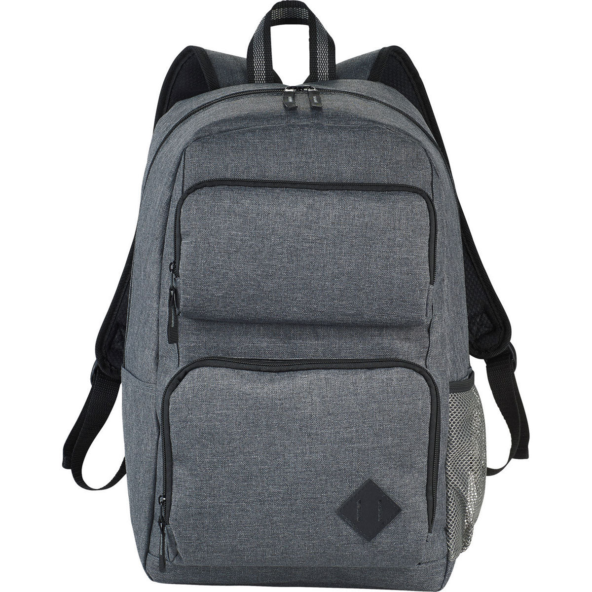 48-Hour Leed's Charcoal Graphite Deluxe 15" Computer Backpack