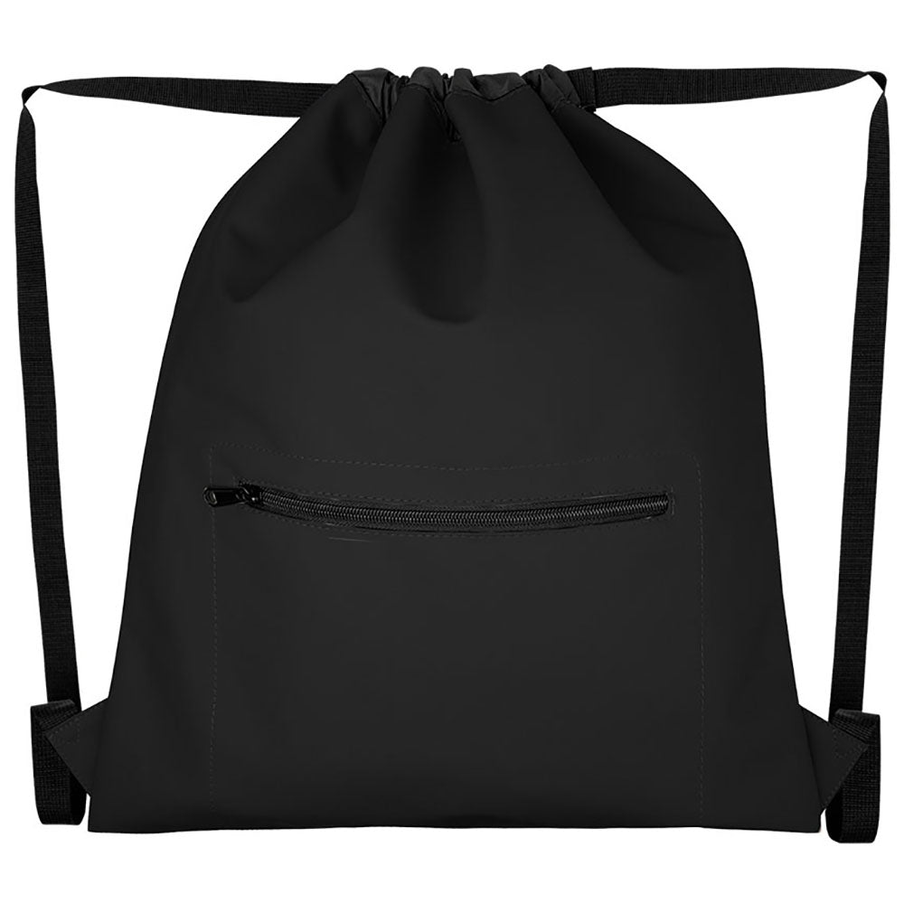 Hit Black Hudson rPET Drawstring Bag