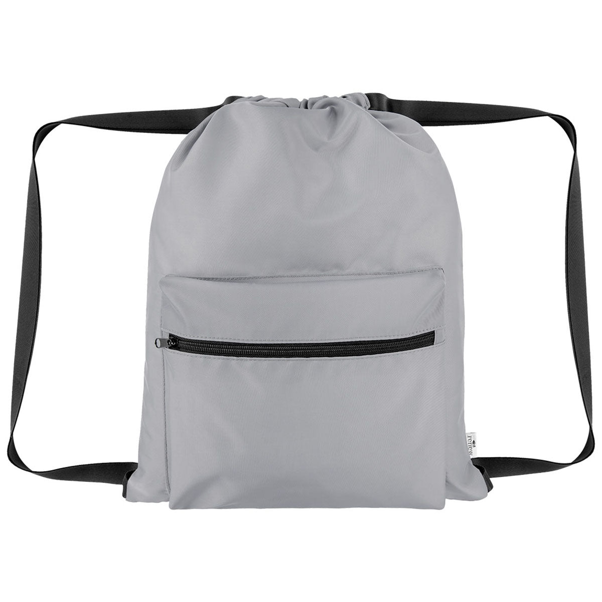 Hit Grey Anywhere rPET Drawstring Bag