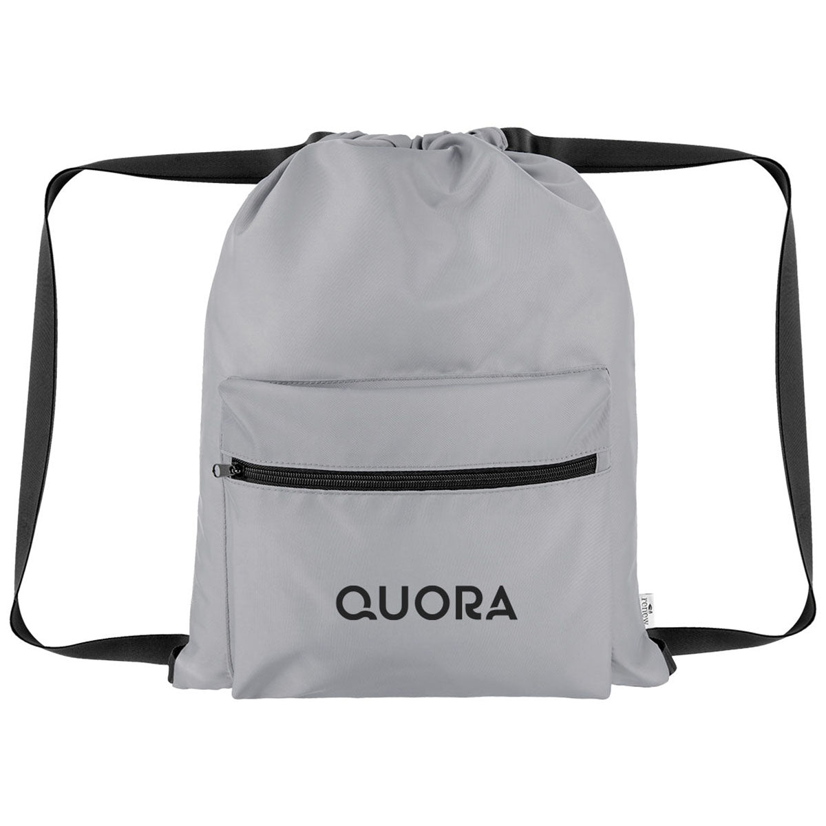 Hit Grey Anywhere rPET Drawstring Bag