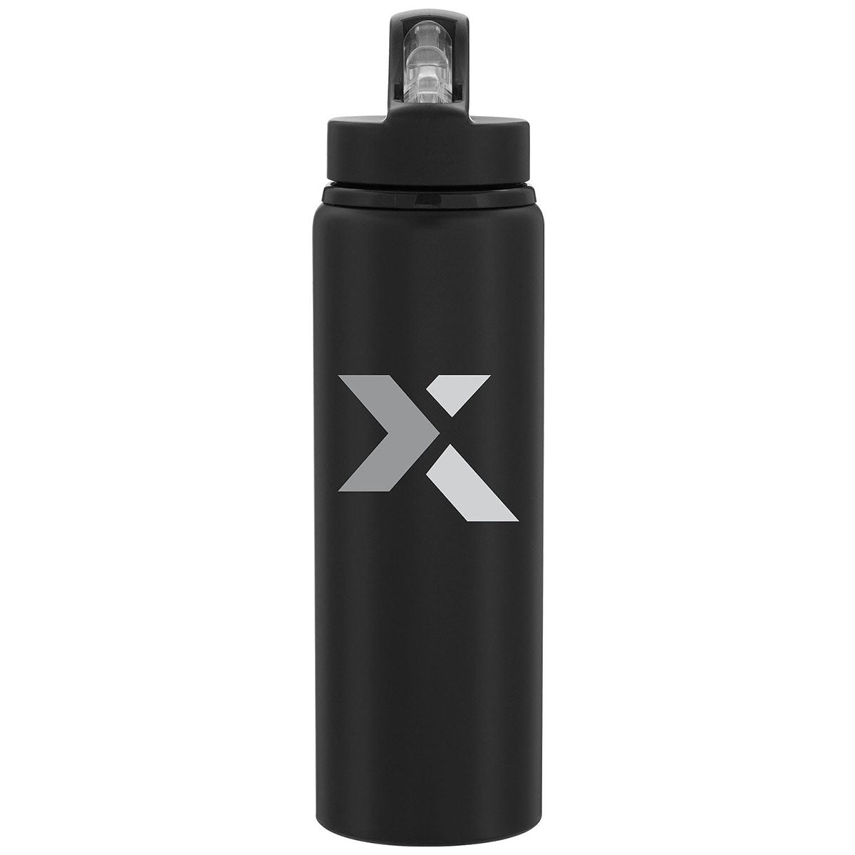 H2Go Matte Black Virtue 26oz Aluminum Bottle