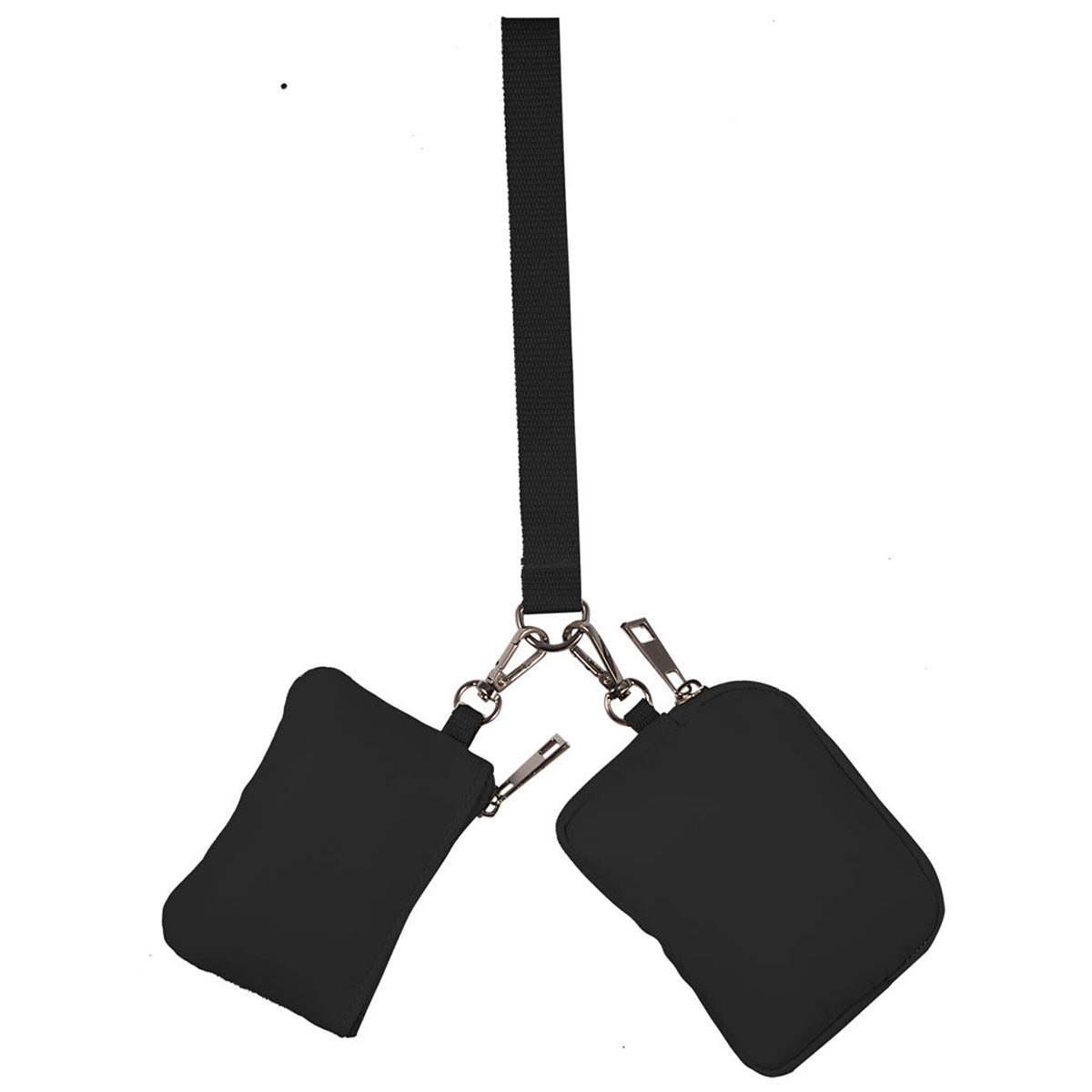 Leed's Black Daybreak Recycled Dual Lanyard