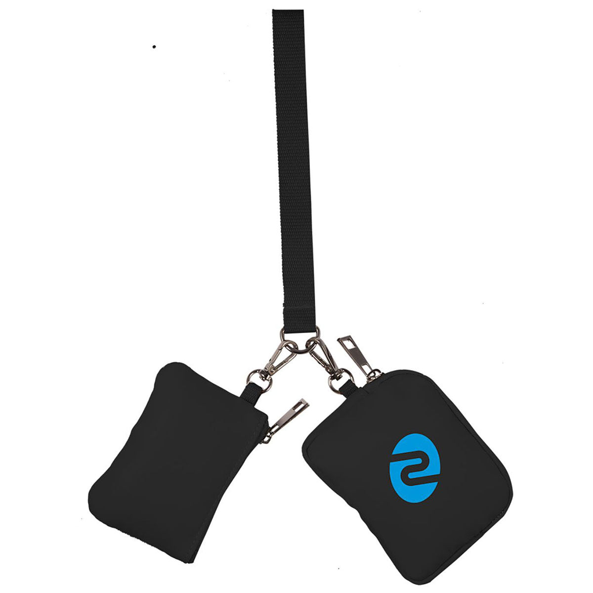 Leed's Black Daybreak Recycled Dual Lanyard