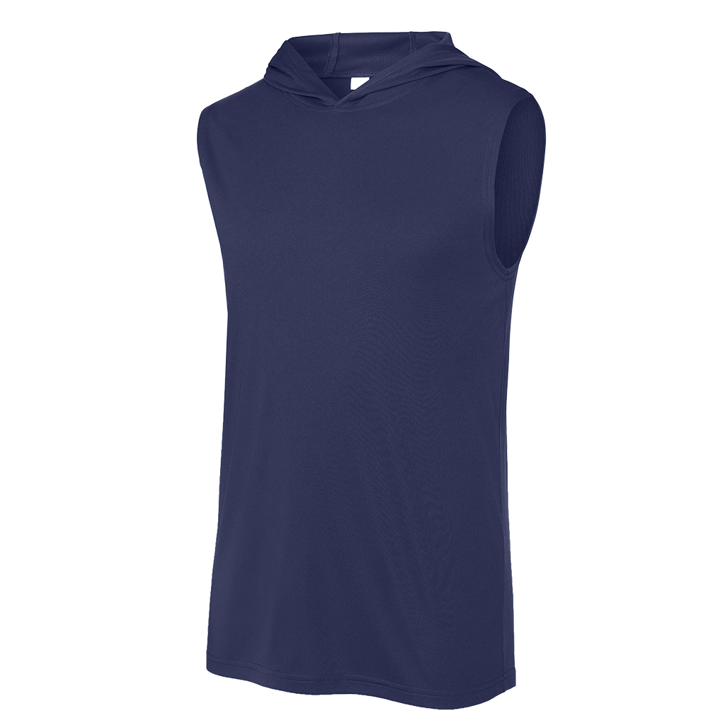Sport-Tek True Navy Competitor Sleeveless Hoodie