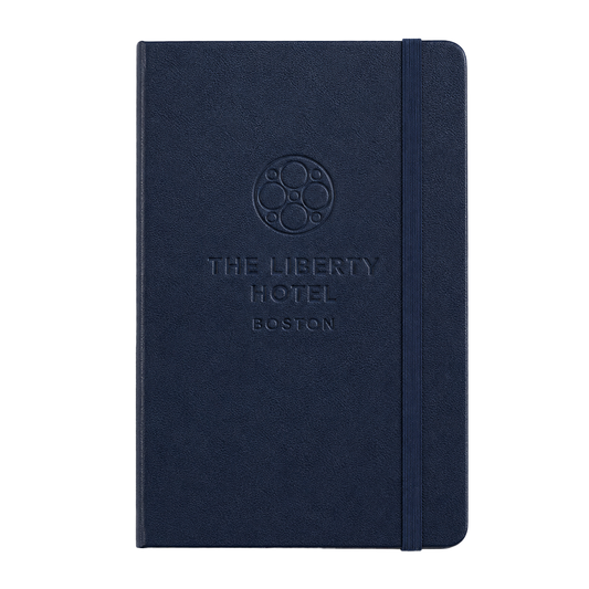 48-Hour Moleskine Navy Blue Hard Cover Ruled Medium Notebook (4.5" x 7.0")