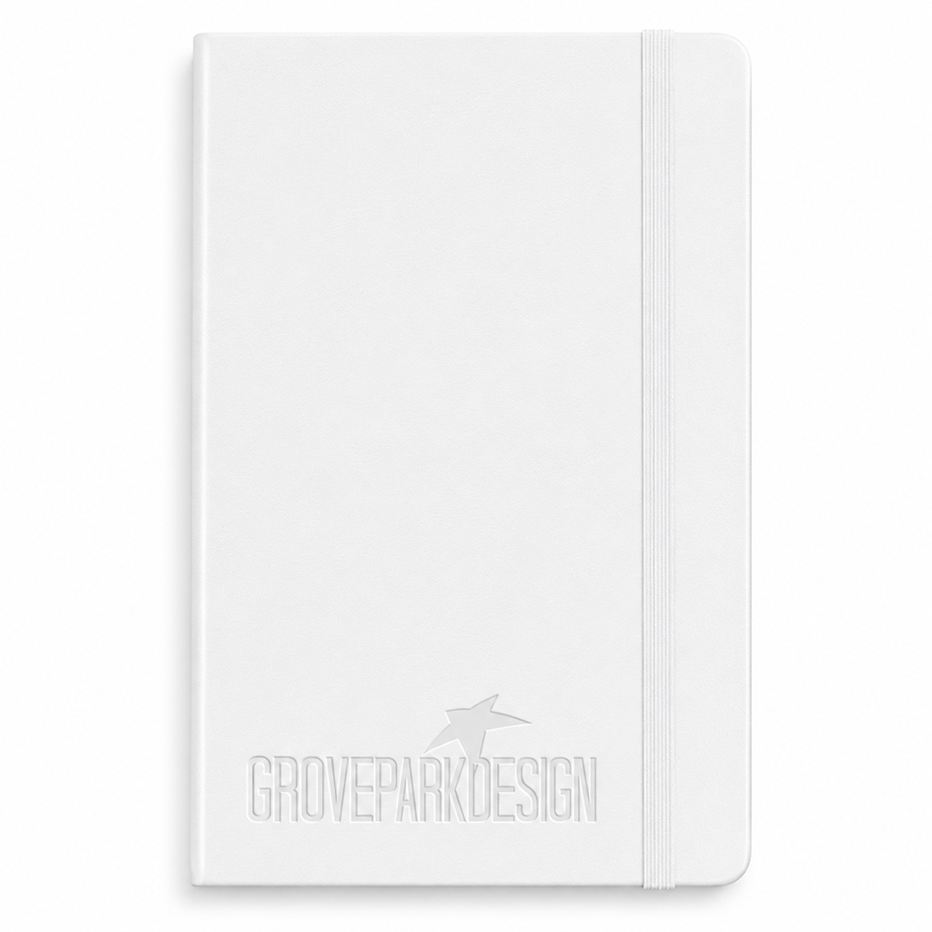 48-Hour Moleskine White Hard Cover Ruled Large Notebook (5" x 8.25")