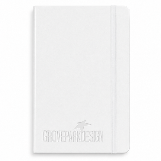 48-Hour Moleskine White Hard Cover Ruled Large Notebook (5" x 8.25")