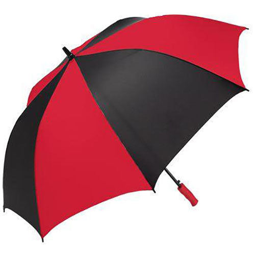 Shed Rain Black/Red 58" Auto-Open Golf Umbrella