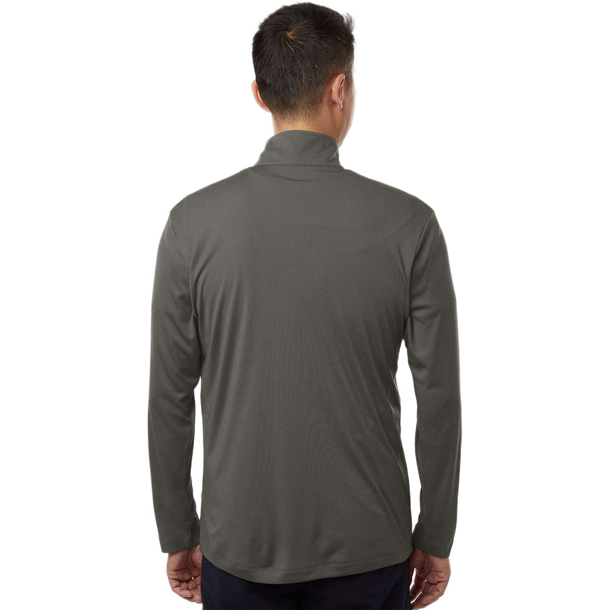 AllPro Men's Charcoal Pro-Lock Performance Quarter-Zip Pullover