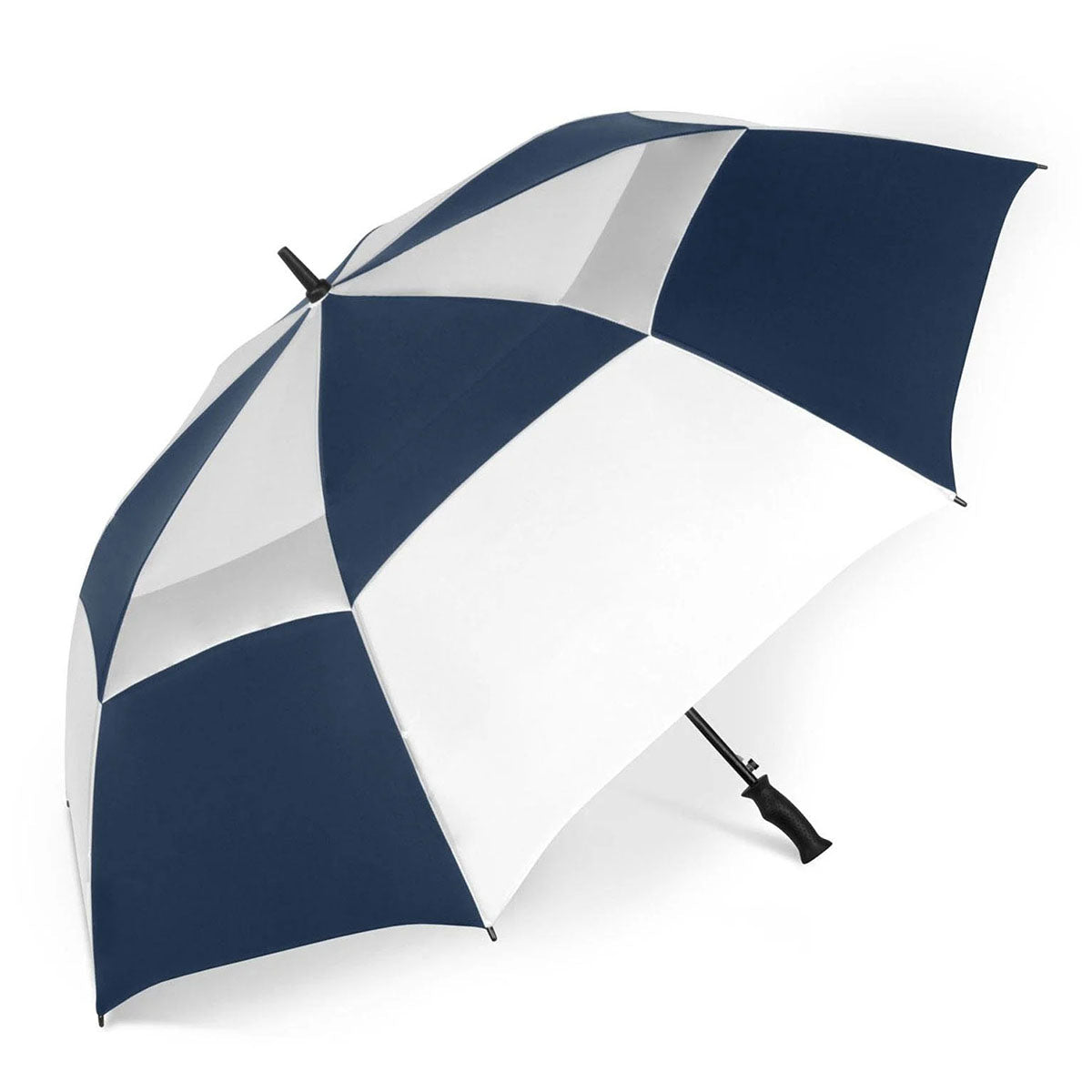 Shed Rain Navy/White Windjammer 62" Vented Auto-Open Golf Umbrella