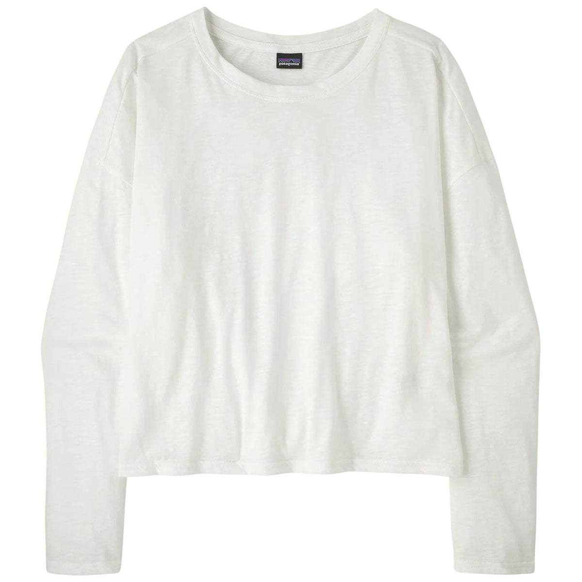 Patagonia Women's White Long-Sleeve Mainstay Top