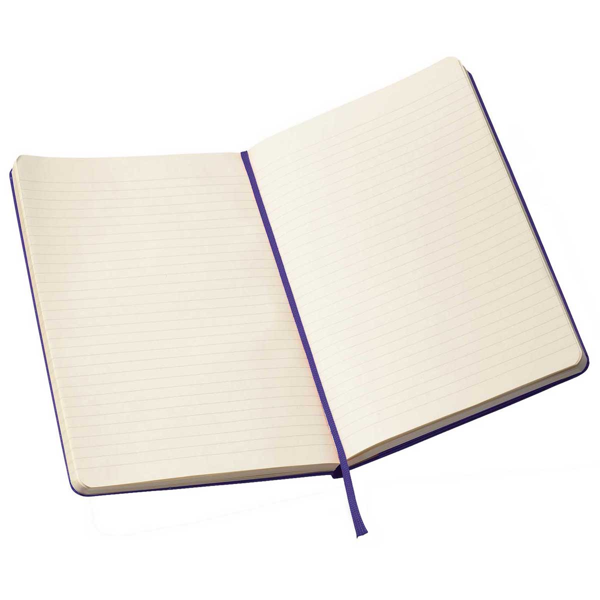 48-Hour Moleskine Brilliant Violet Hard Cover Ruled Large Notebook (5" x 8.25")