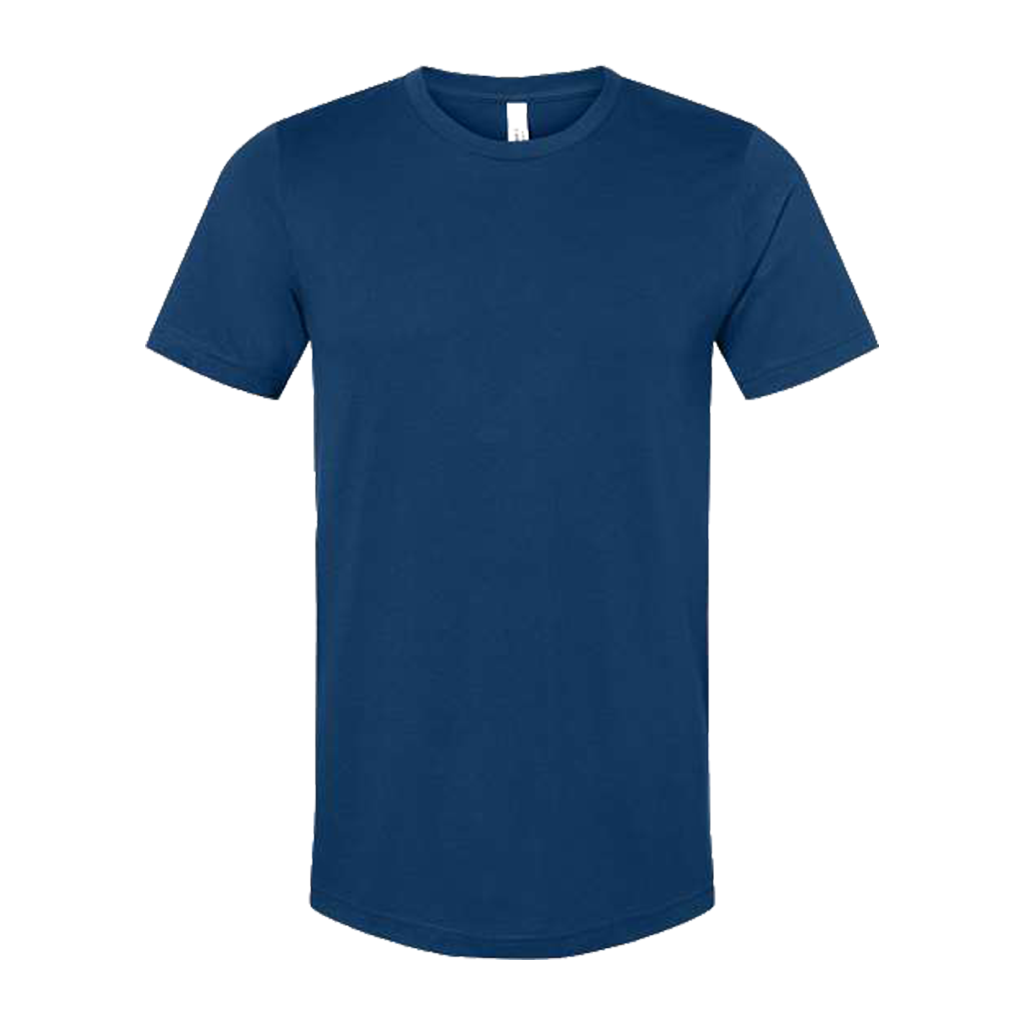 Bella + Canvas Unisex Cool Blue Jersey Short-Sleeve T-Shirt