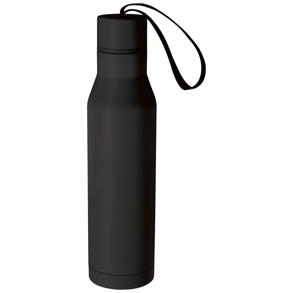 48-Hour BIC Black Vacuum Insulated Bottle with Carry Loop - 18 oz.